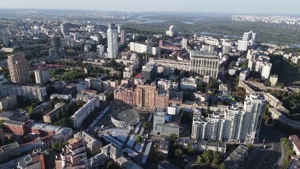 Kyiv  Aerial View of the Capital of Ukraine