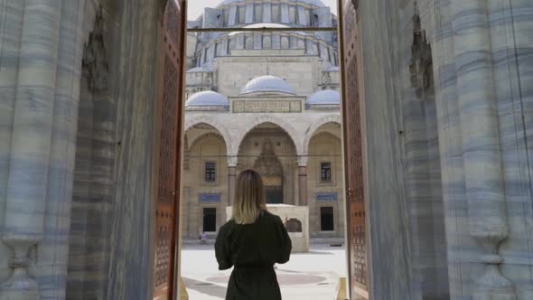 Suleymaniye mosque, Istanbul, Turkey. Religion and travel concept.