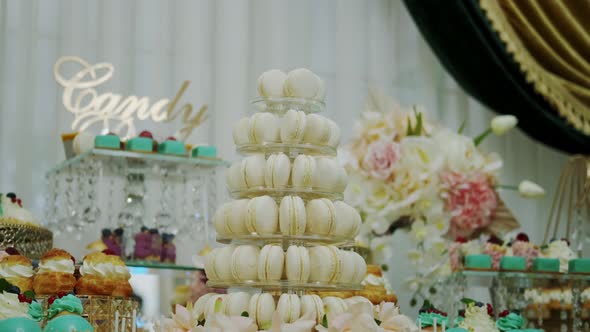 Candy Bar In The Banquet Hall