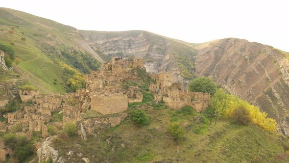 Abandoned in the Mountains the Village of Gamsutl