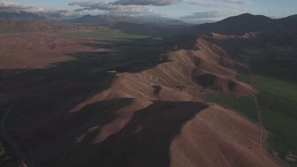 Landscape of New Zealand aerial