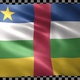 Central African Republic Waving Flag Looped - VideoHive Item for Sale