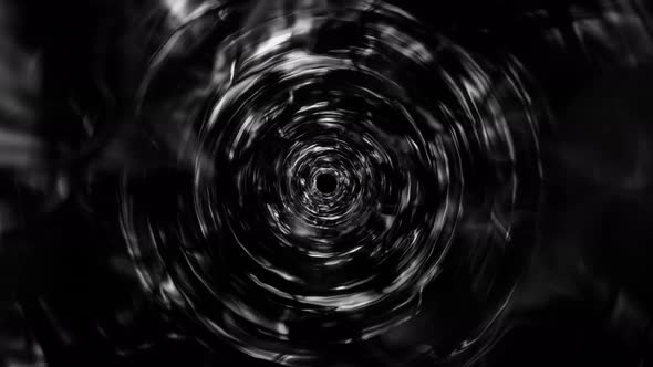 Abstract Tornado Tunnel Effect 4K 01