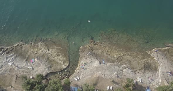 Drone footage over croatia beaches and seas.Drone Settings:D-log / sharpening +1 kontrast -1 satur