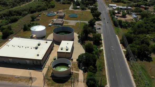 Small town Raw Water Treatment Plant