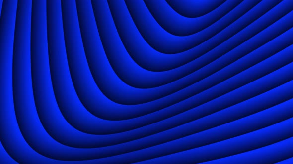 Abstract Blue Color Stripes Background