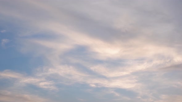 4K Sky Time lapse, Beautiful background, Sky Timelapse of skyscrapers. alt