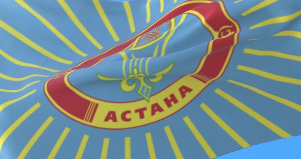 Nur Sultan Flag, Kazakhstan