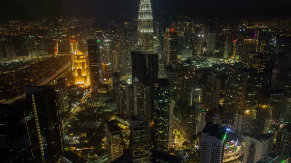 Kuala Lumpur Skyline at Night