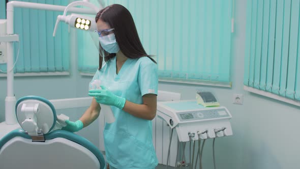 Disinfection of the Dentist's Workplace