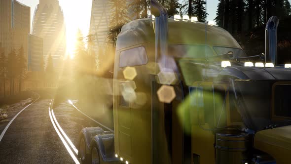 Truck on the Road alt