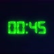 Retro Green Neon Light 60 Seconds Countdown - VideoHive Item for Sale