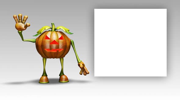 Pumpkin Promo Ads  Looped Halloween Show alt