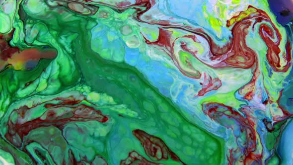 Abstract Background With Organic Effect  Fluid Painting 