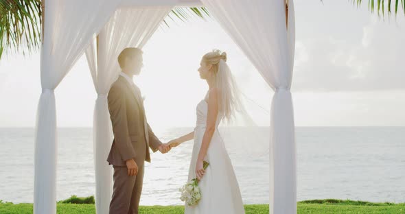 Wedding Couple Just Married