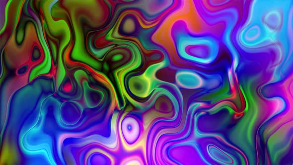 Colorful trendy modern abstract marble liquid animated background