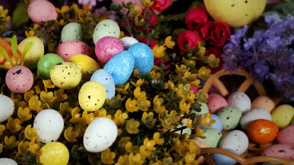 Colorful Traditional Celebration Easter Paschal Eggs 35