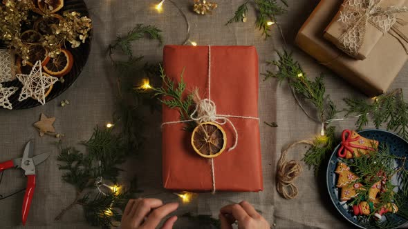 Zero Waste Christmas Wrapping