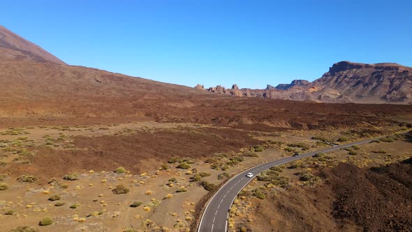 Teide National Park in Tenerife, Spain