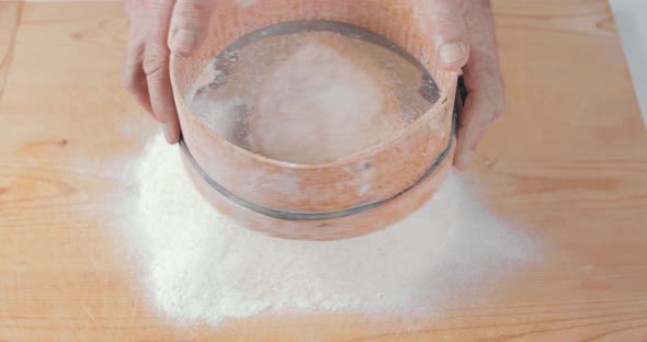 Homemade Pasta Sift the Flour