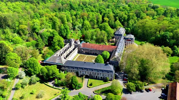 Arnsburg Abbey near Lich, Hesse, Germany