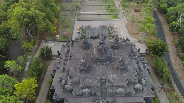 Buddhist Temple on the Island of Bali