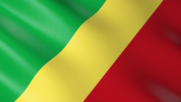 Flag of The Republic of the Congo