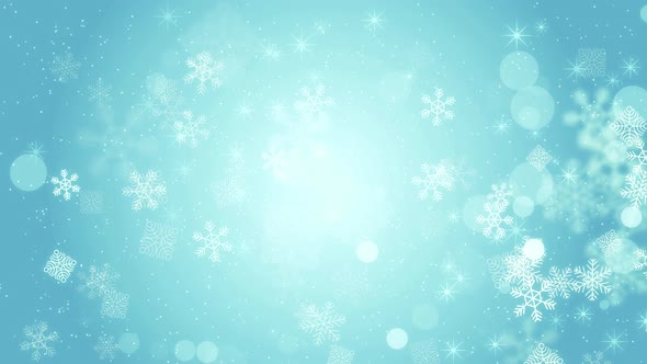 Snow Flake Bg 2021 4k