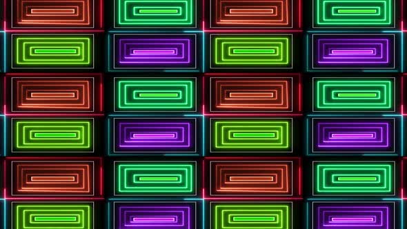 neon line background animation.