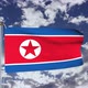 North Korea Flag Waving - VideoHive Item for Sale