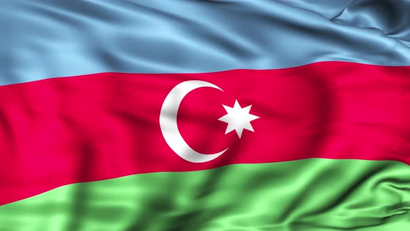 Azerbaijan Flag