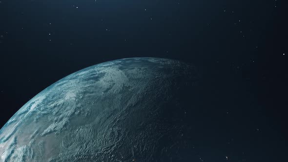 Realistic Earth in Space alt