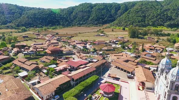 View of a Village with Church