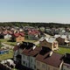 View From Above on Modern Cottage Village Near Moscow Russia - VideoHive Item for Sale