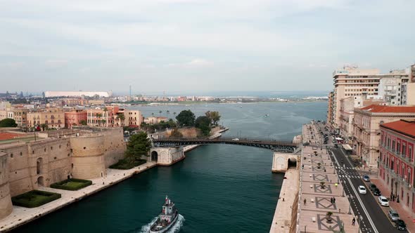 Aerial view of Taranto