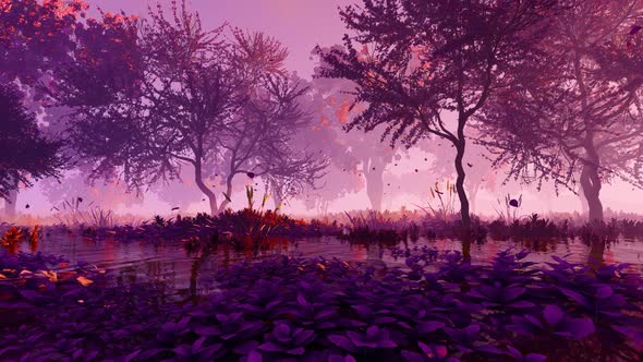 Purple Plants And Trees On The Planet alt