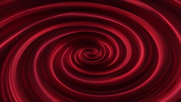 4K Abstract Red Spiral Background