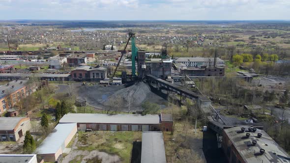 The Shaft of the Mine for Coal Mining