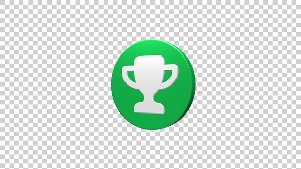 Trophy Icon Rotating