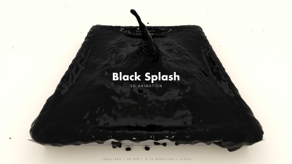 Black Liquid Splash 5 alt