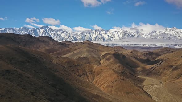 Desert Mountains Aerial