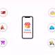 Online Shopping Motion Graphics Concept. Ecommerce Development Services. Online Store Service. - VideoHive Item for Sale