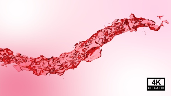 Red Water Flow 4K alt