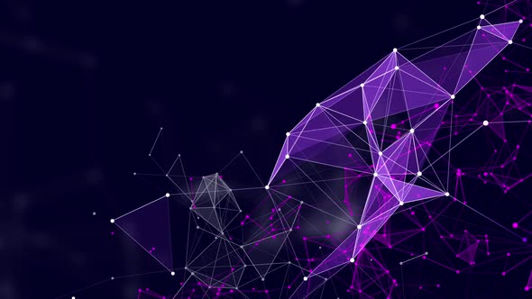 Purple Plexus Background 