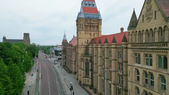 Manchester Museum  Aerial View  Travel Photography