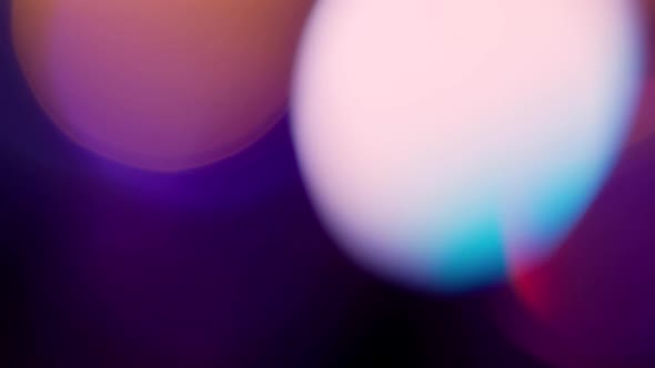 Multicolored Light Leaks  Footage on Black Background Stylizing Video Transitions Bokeh Effect