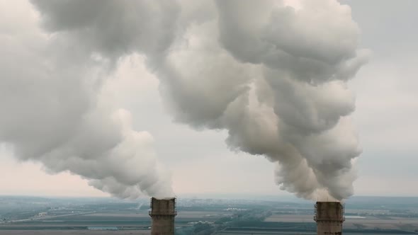 Puffs of Dark Smoke Dirty Clouds of Poisonous Vapors are Thrown Out of the Pipes