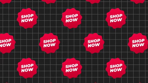 Shop Now Red Tag Text Background alt