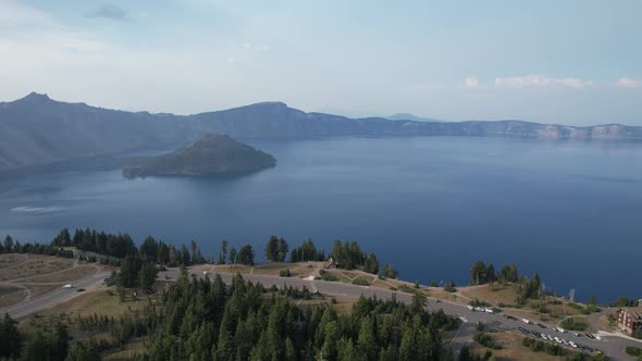 Crater Lake Pull Back