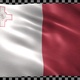 Malta waving flag looped - VideoHive Item for Sale